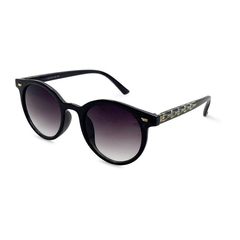 Oval Light Brown Sunglass