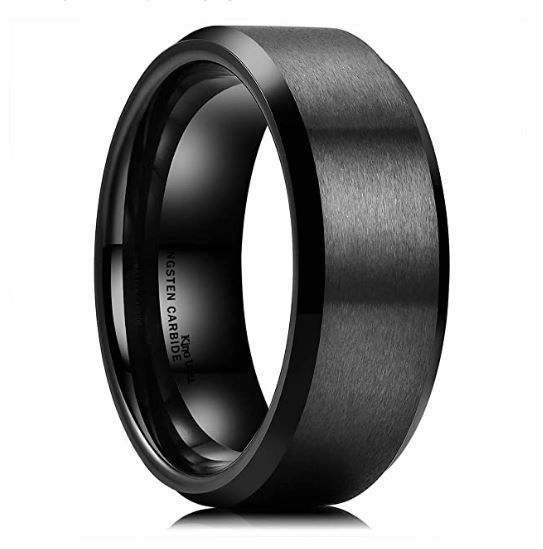 Men Ring Black color