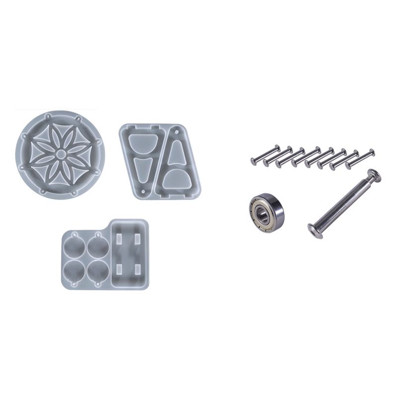 1 Set Ferris Wheel Epoxy Resin Molds Candle Molds DIY Ferris Wheel Silicone Mold for Home Kitchen Table Decor
