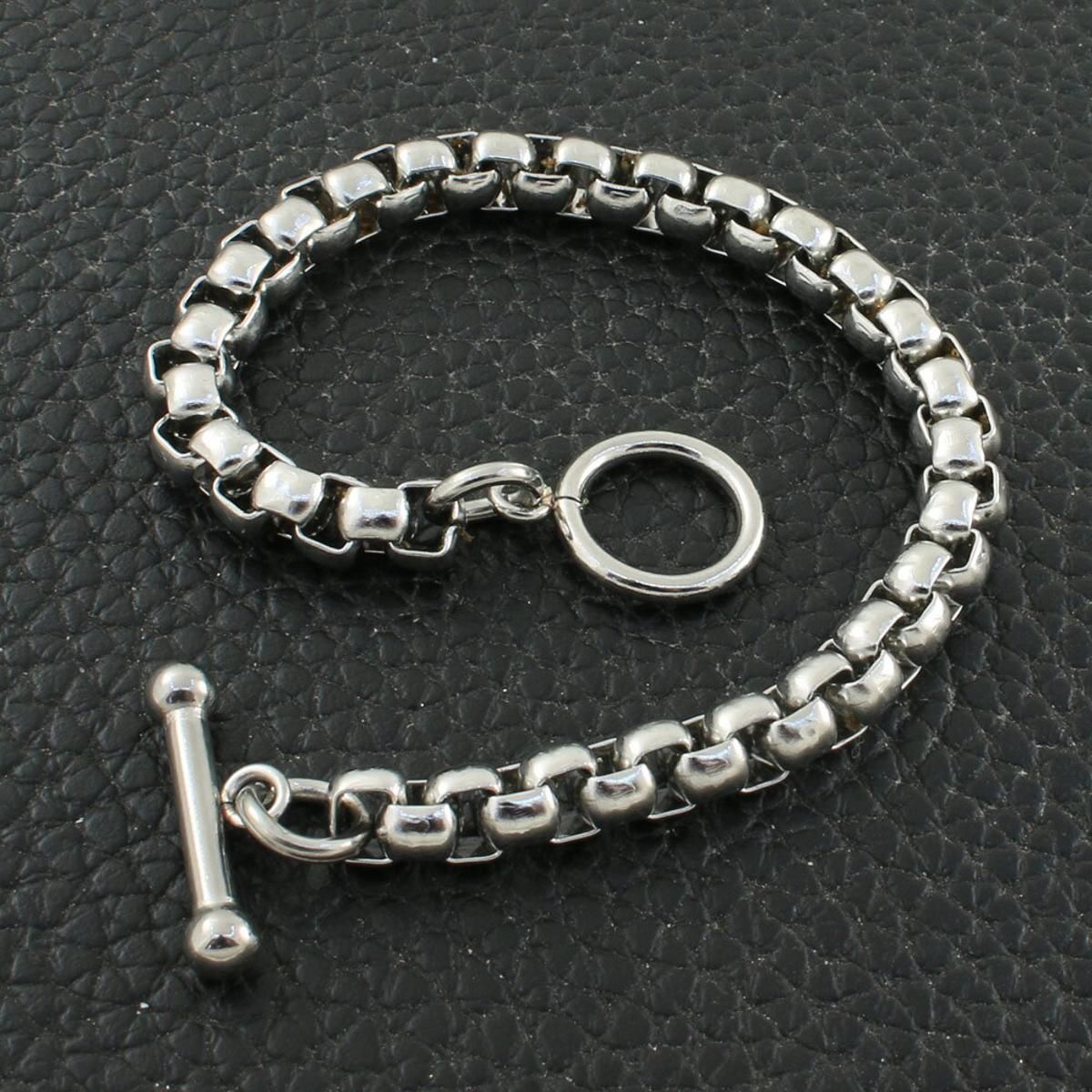 Wholesale Fashion Stainless Steel Jewelry Bracelet Chain Bijoux Femmes Joyas Mujer Store BFHZACAG