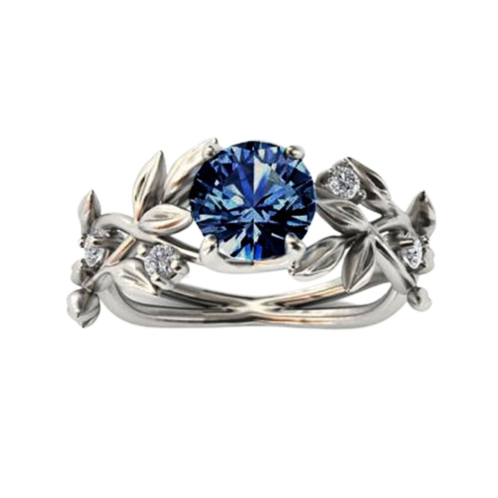 Wedding Ring Trendy Fashion Sweet Rhinestone Wedding Ring