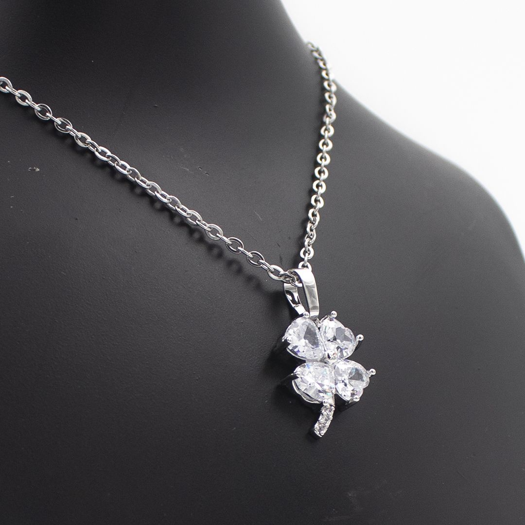 Fationable Chain Necklace For Women-Silver