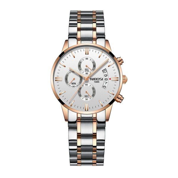 NIBOSI Top Brand Luxury Women Watch Waterproof Calendar Unique Quartz Business Dress Watches for Female Lady Relogio Feminino