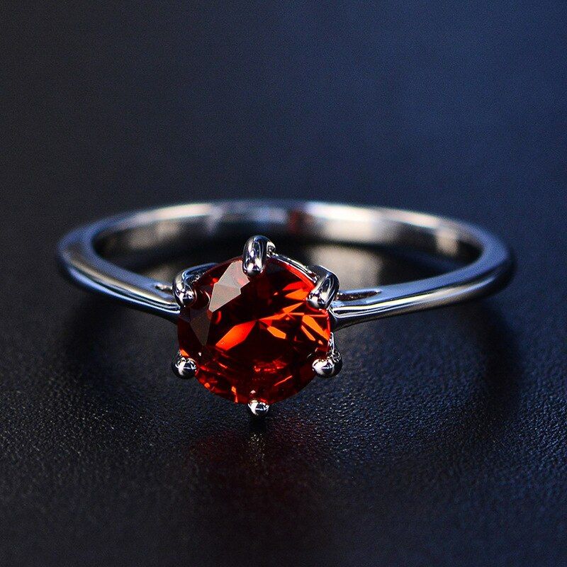 PANSYSEN New Classic 7MM Emerald Rings for Women Silver 925 Jewelry Wedding Engagement Ring Gemstone Fine Jewelry Party Gift