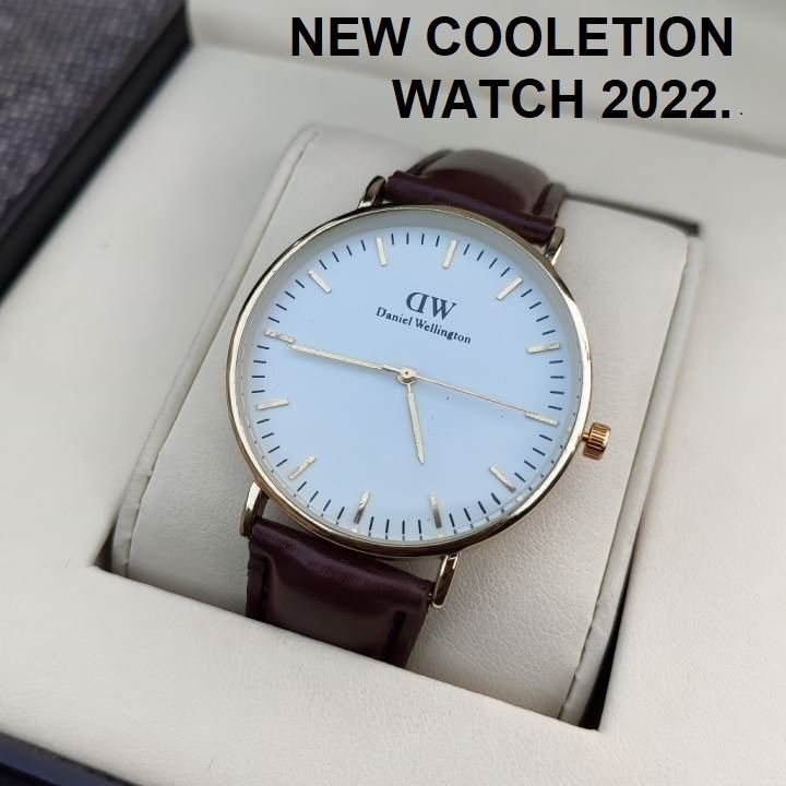Fashion  Stylist Leather Analog Watch For Men