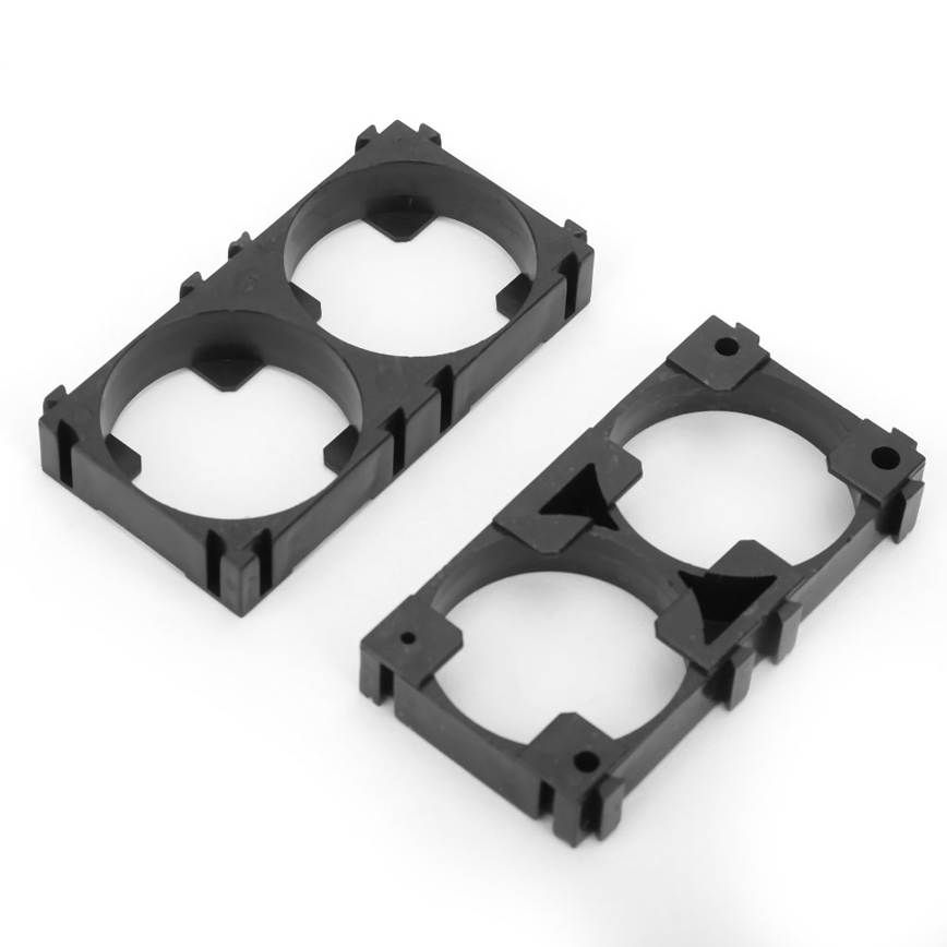 50pcs Double Cell 26650 Lithium Bracket 56.5*29*8.7mm Pack Plastic Holder