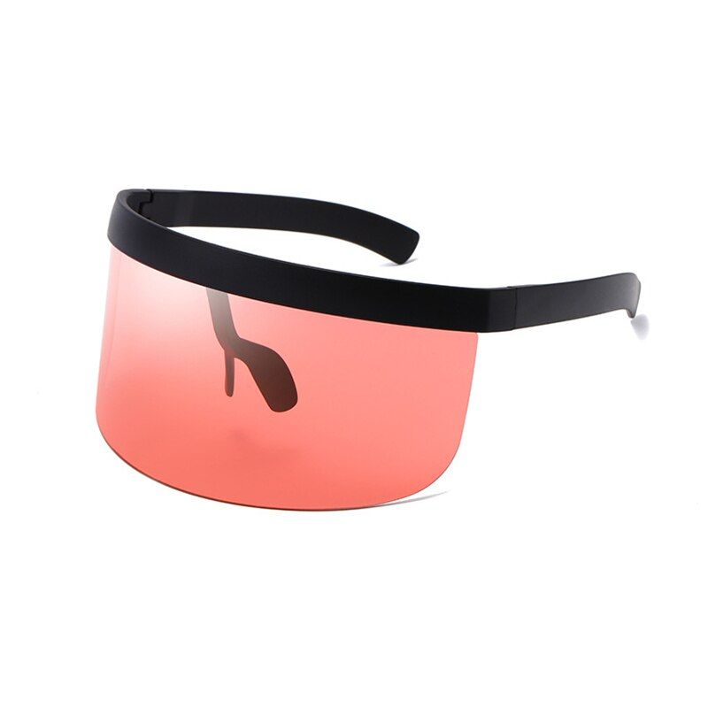 32020 Fashion Brand Goggle Sunglasses Women Men Retro Design Sun Glasses Men Big Frame Shield Visor Windproof Eyeglasses Gafas