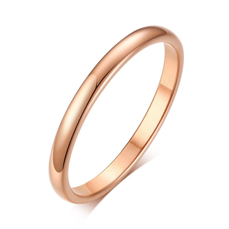 Classic 2mm Plain Women Ring Anti Scratch Tungsten Basic Wedding Rings Minimilist Lady Jewelry