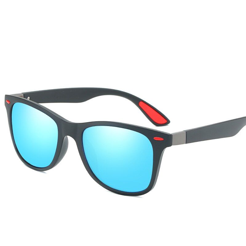 JIAR9001-C5High Quality Tr90 Frame Polarized Sunglasses Square Vintage Sun Glasses Famous Brand Male Sun Glases Polaroid Sunglasses for Men