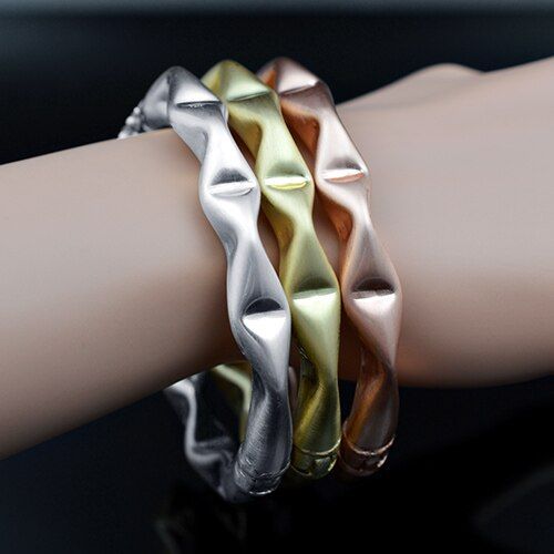 Sunny Jewelry Cute Romantic Jewelry Copper Open Cuff Bangles Bracelets Twisted Fairy For Women For Party Daily Jewelry Findings