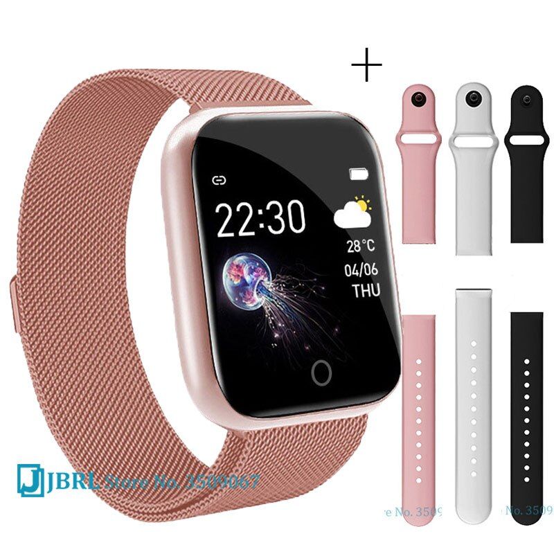 Digital Wristwatches Kids Clock Child Square Digital Watch Children Sports Waterproof Wrist Watches Teens Android IOS Heart Rate