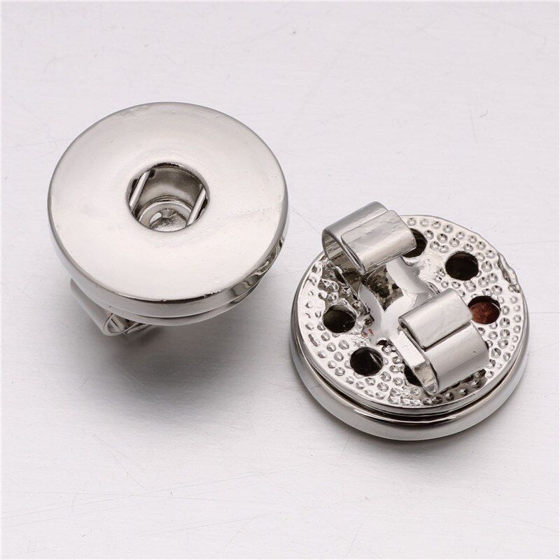 10pcs/lot Hot Wholesale 18MM Snap Buttons Fittings For DIY Snap Bracelets&Bangles OEM Xinnver Jewelry Accessory ZM006