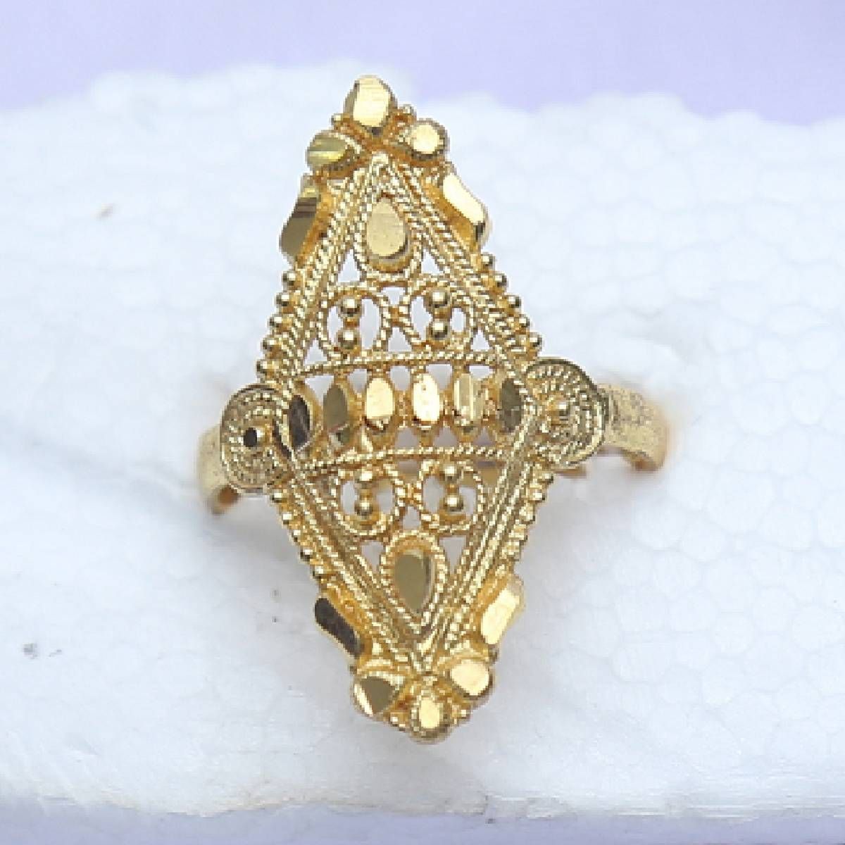 Finger Ring Gold Plated For Women,Girl & Ladies -1pcs