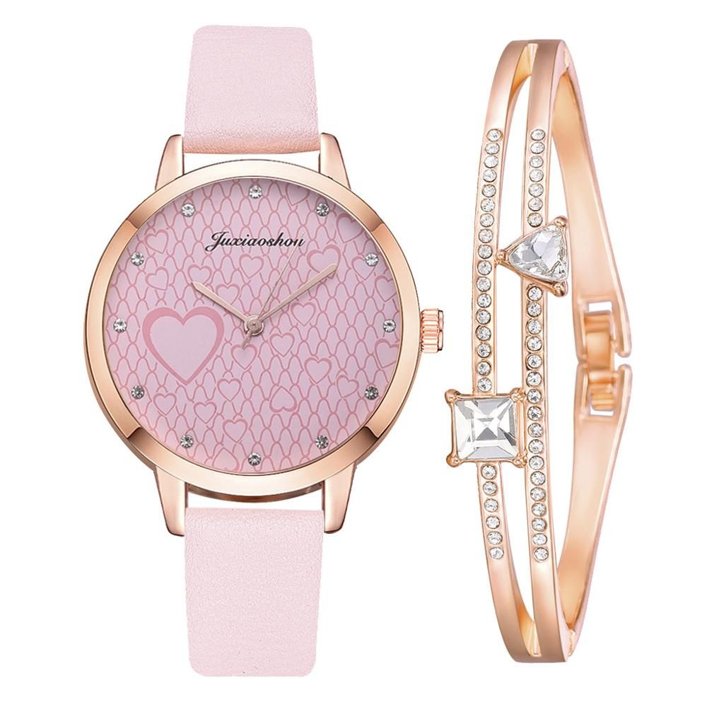 Women Watches Set Luxury Quartz Watch Leather Strap Fashion Wristwatch For Women Clock Ladies Reloj Mujer relojes para mujer