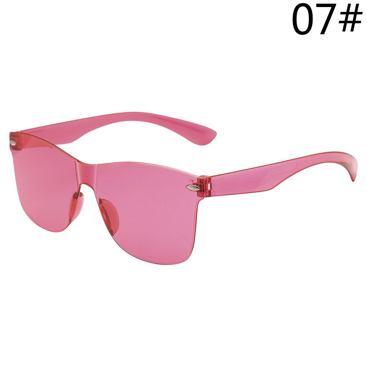 7Evrfelan Fashion Big Cat Eye Sunglasses For Women Oversized Sun Glasses Female Rimless Sunglass Gradient Shades Eyewear oculos
