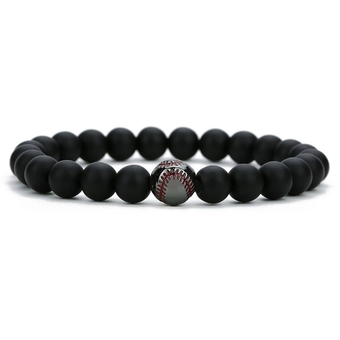 Classic Wild Unisex Stone Bracelet Cute Baseball Charm Bracelet Men Casual Bracelet