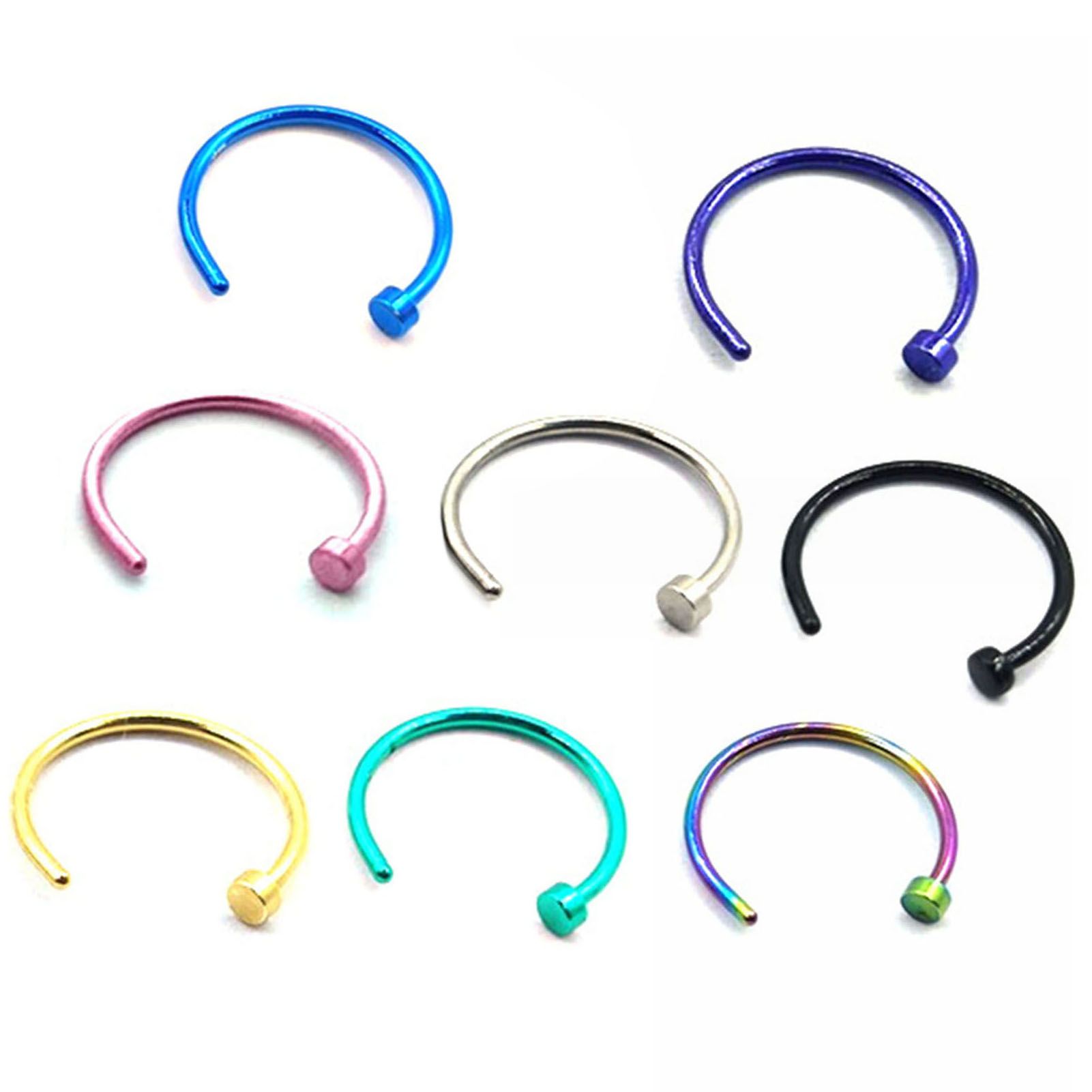 Non Piercing Nose Clips Multi Colors Good Workmanship Nose Clip