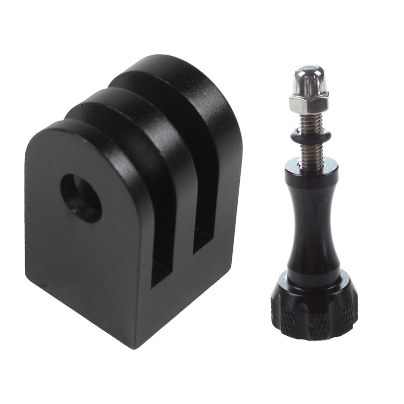 3 Pcs Aluminium Alloy Knob Thumb Screw & 1 Pcs Cnc Aluminum Alloy Mini Tripod Mount Outdoor Sports Camera Base Adapter