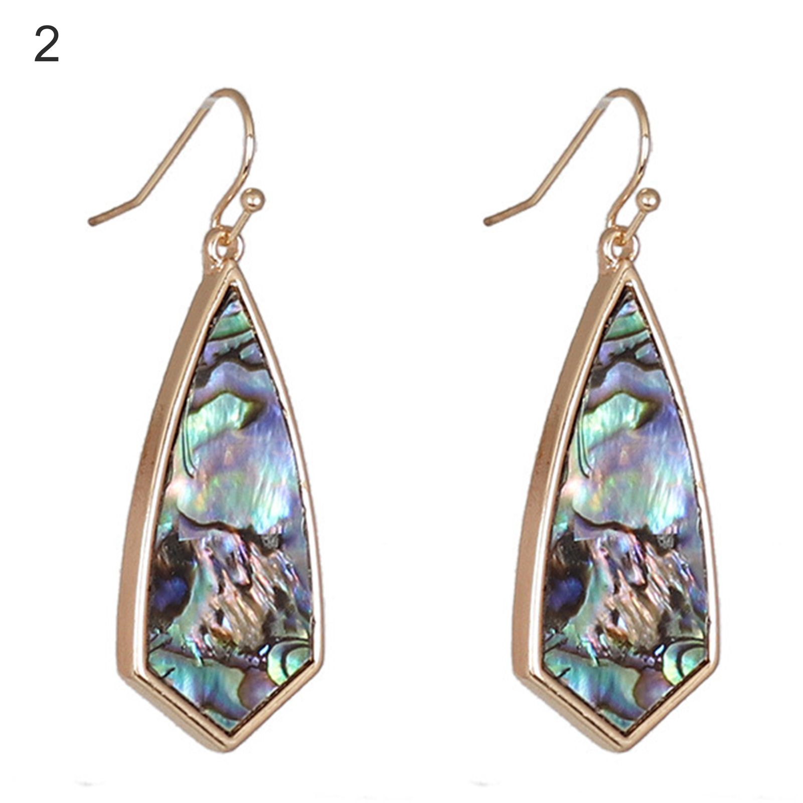 Dangle Earrings Simple Leopard Print Geometric Drop Earrings