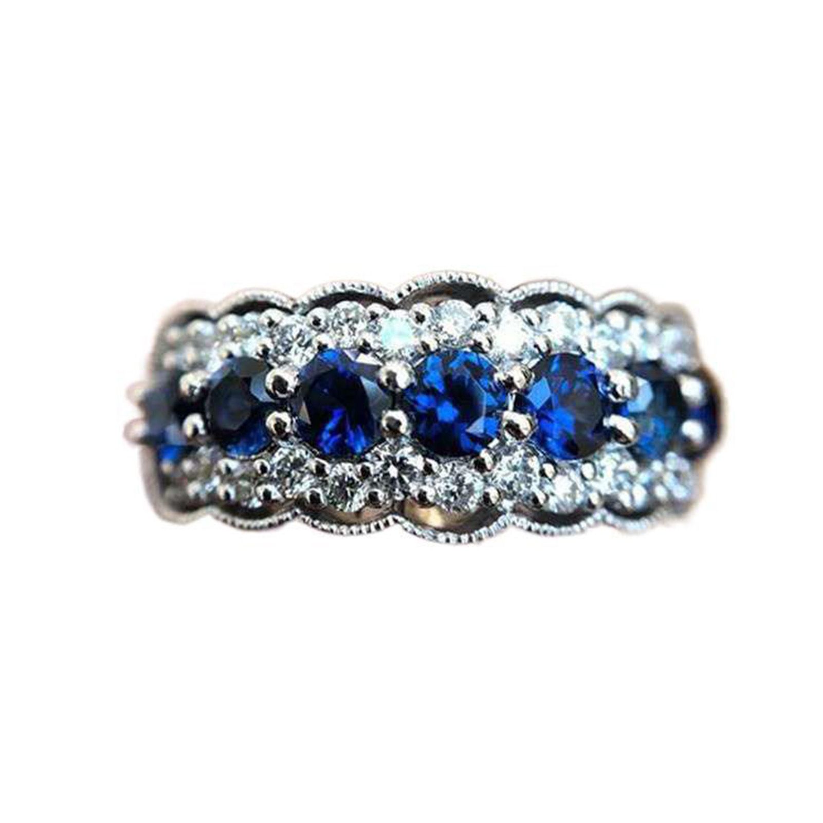 Engagement Ring Anti-oxidation Proposal Engagement Wedding Ring Jewelry Supplies