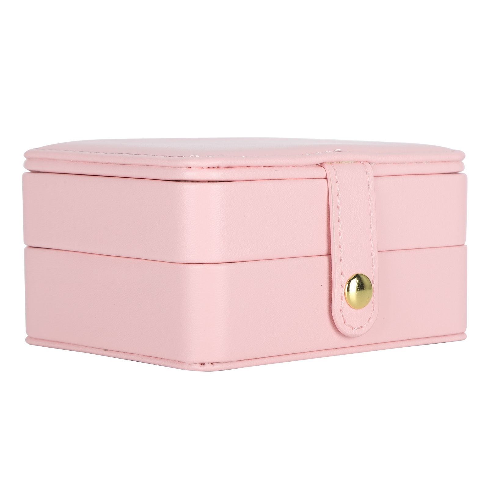 Jewelry Box Light Weight Necklace Storage with Mirror for Traveling