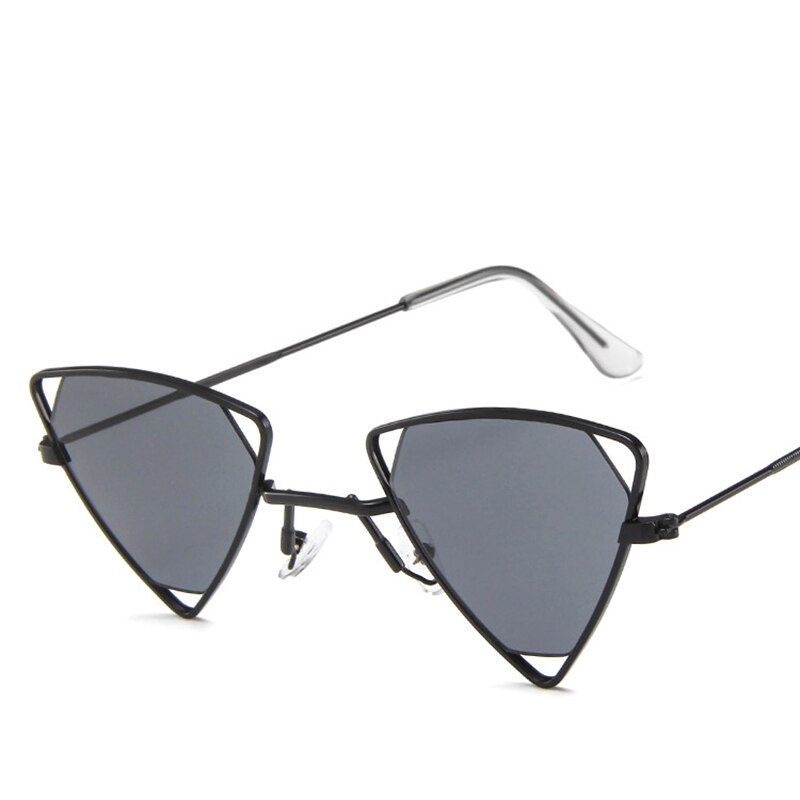 9Fashion Classic Men Triangle Small Hollow Frame Sunglasses Women Retro Punk Metal Sun Glasses Eyewear UV400
