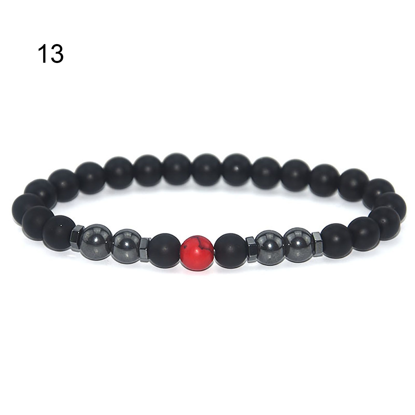 Women Men Hematite Stone Foot Ankle Chain Pendant Anklet Jewelry Gift Decor