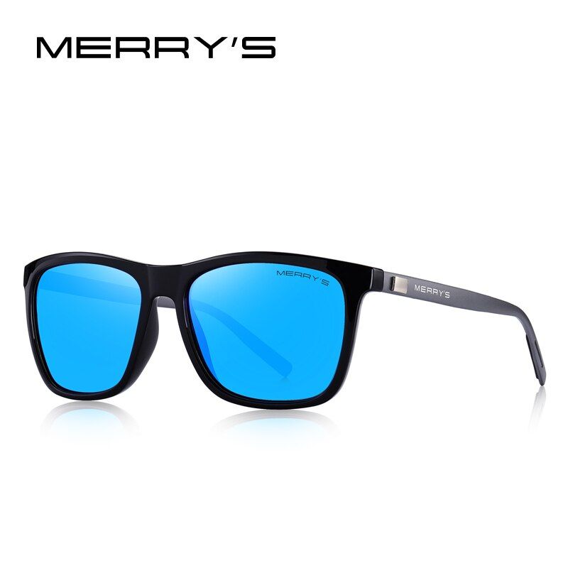 MERRYS Unisex Retro Aluminum Sunglasses Polarized Lens Vintage Sun Glasses For Men/Women S8286