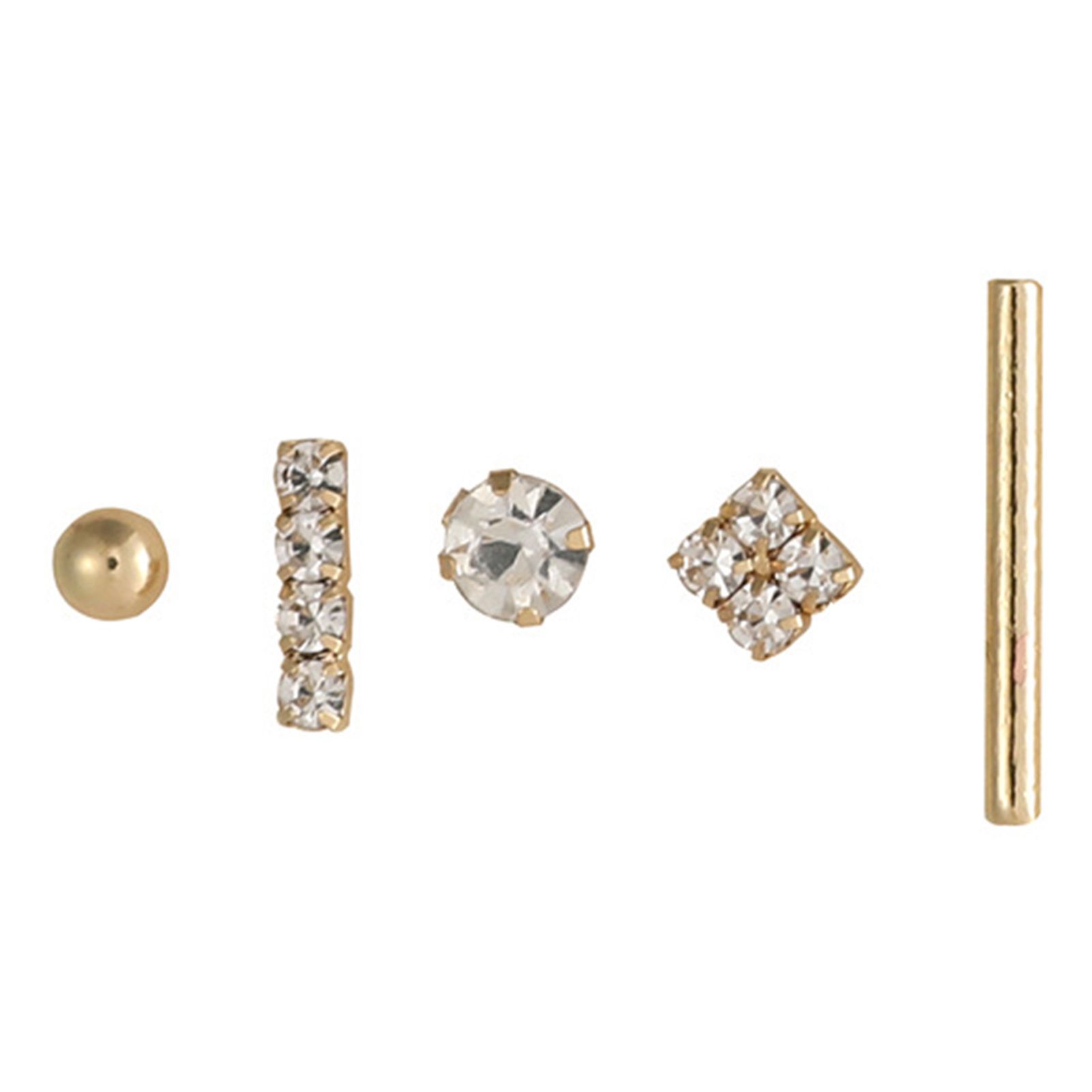 Stud Earringsni Exquisite Piercing Geometric-shaped Stud Earrings