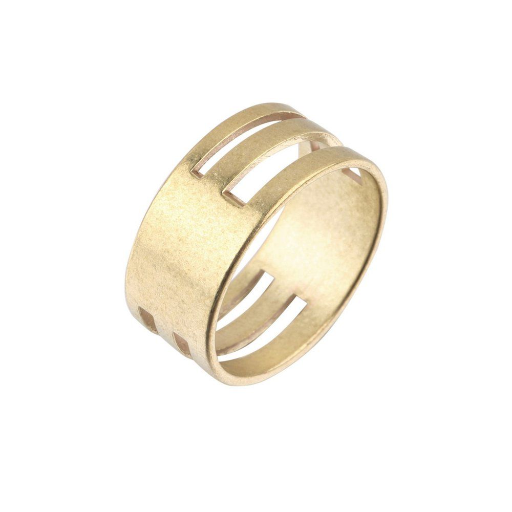 Brass Color Men Women Jump Ring Open & Close Tools Finger Rings DIY Earrings Handwork Tools Ring Jewelry Findings