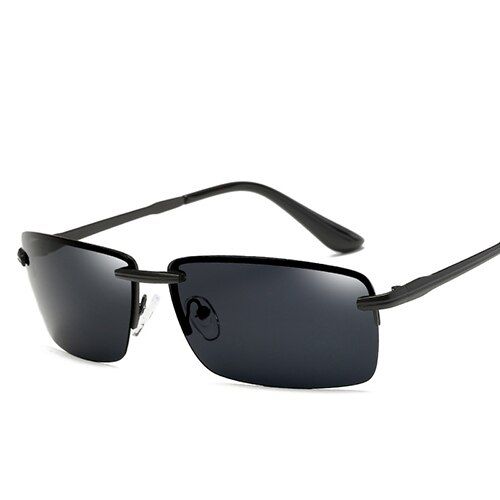 C2 Black.GrayEmosnia Men Classic Polarized Sunglasses 2021 Fashion Square Brand Sun Glasses Women Night Vision Eyewear For Outdoor UV400
