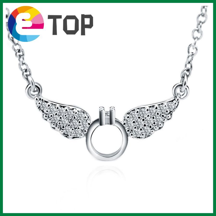 Creative Angel Wings Necklace Female Korean Female Short Clavicle Chain Pendant Jewelry