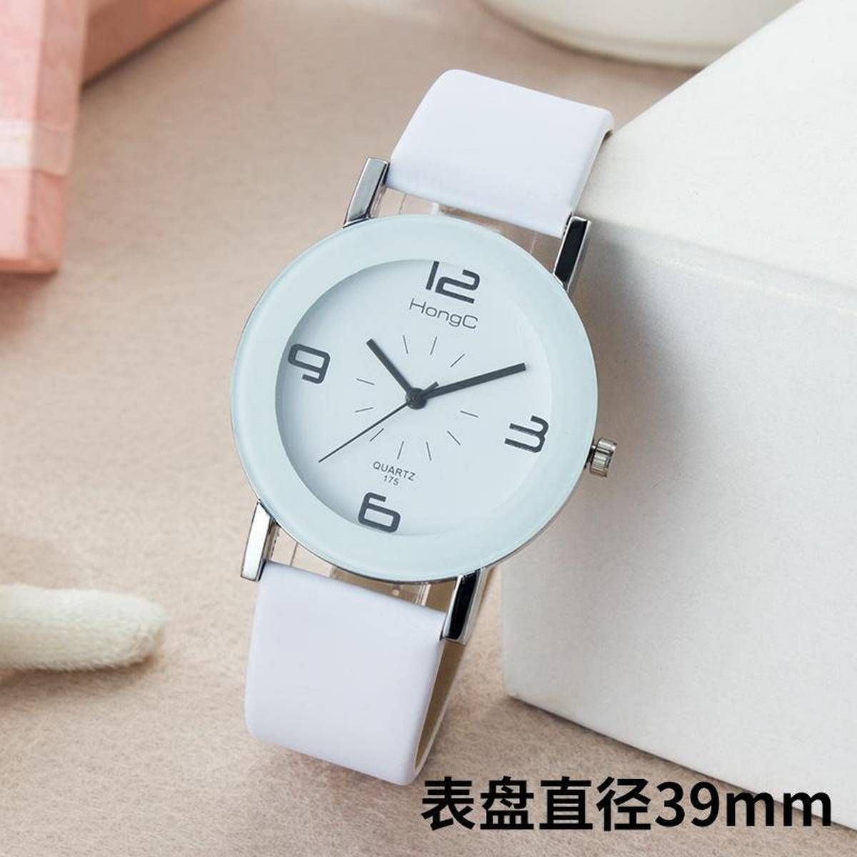 【BestGO】Popular Korean Sports Student Epidermal Belt Couple Male And Female Brand Watches Watch Men Women Watches Bayan Kol Saati Smart Mens Top Brand Luxury Ladies Reloj Saat Horloges Mannen Automatic Digital Sport Montre Femme