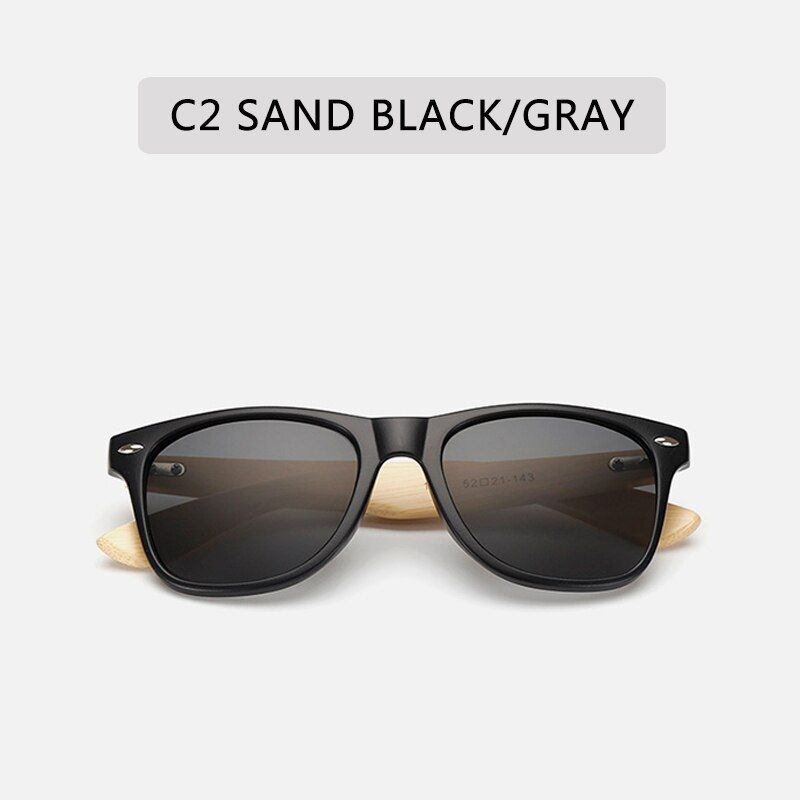 C22019 bamboo sunglasses female wooden sunglasses brand designer mirror sunglasses gafas de sol de