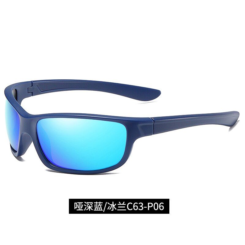 BLUEGLASSES BAGMSETOUTM 2021 Polarized UV400 Sunglasse Men Dazzle Color Driver Classic Retro Brand Designer TR90 Light Flexible Sun Glass 6922