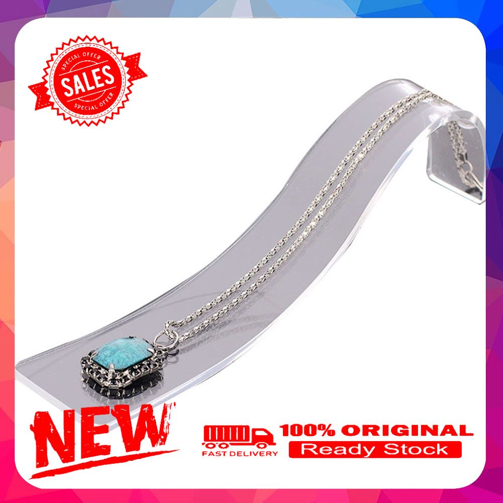 Acrylic Bracelet Necklace Jewelry Display Stand Prop Show Rack Holder Organizer