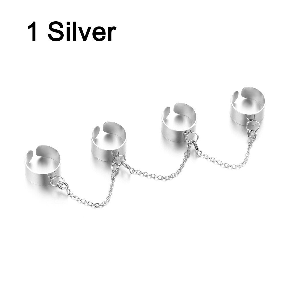 2020 Punk Multi-layer Rings Adjustable Chain Open Rotate Finger Ring Cross Virgin Mary Pendant Hip Hop Cool Fashion Ornament