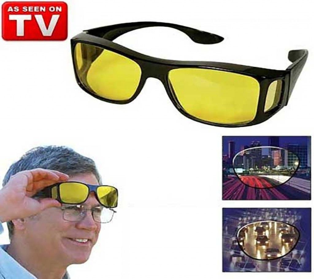 HD Night Vision Sun Glass Car Driving Glasses UV Protection Sunglasses Eyewear