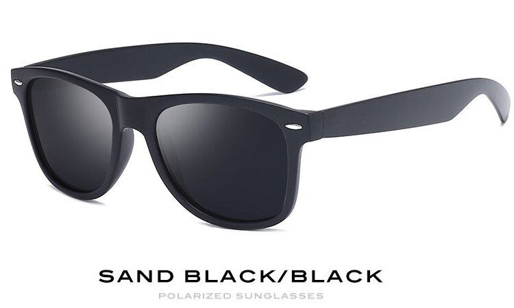 C2Classic Polarized Sunglasses Men Women Brand Designer Vintage Driving Square Frame Sun Glasses Male Goggle UV400 Gafas De Sol