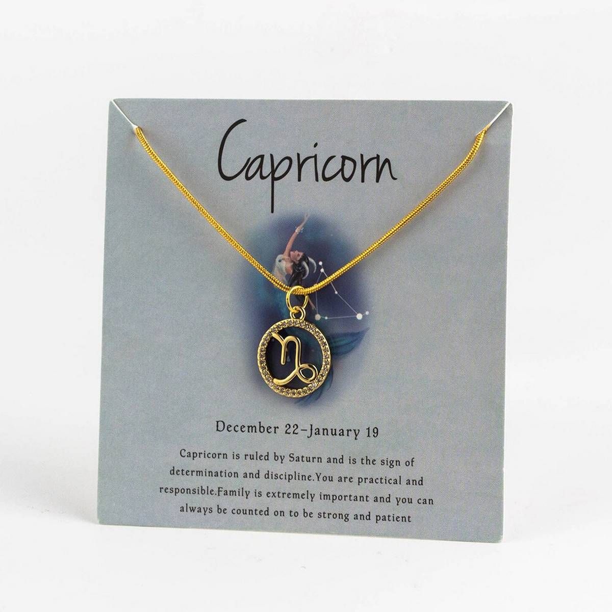 Lucky Eye 12 Constellation Pendant Choker Necklace Copper Micro Zircon Necklace Wish Card With Box For Women Men Gifts CN218