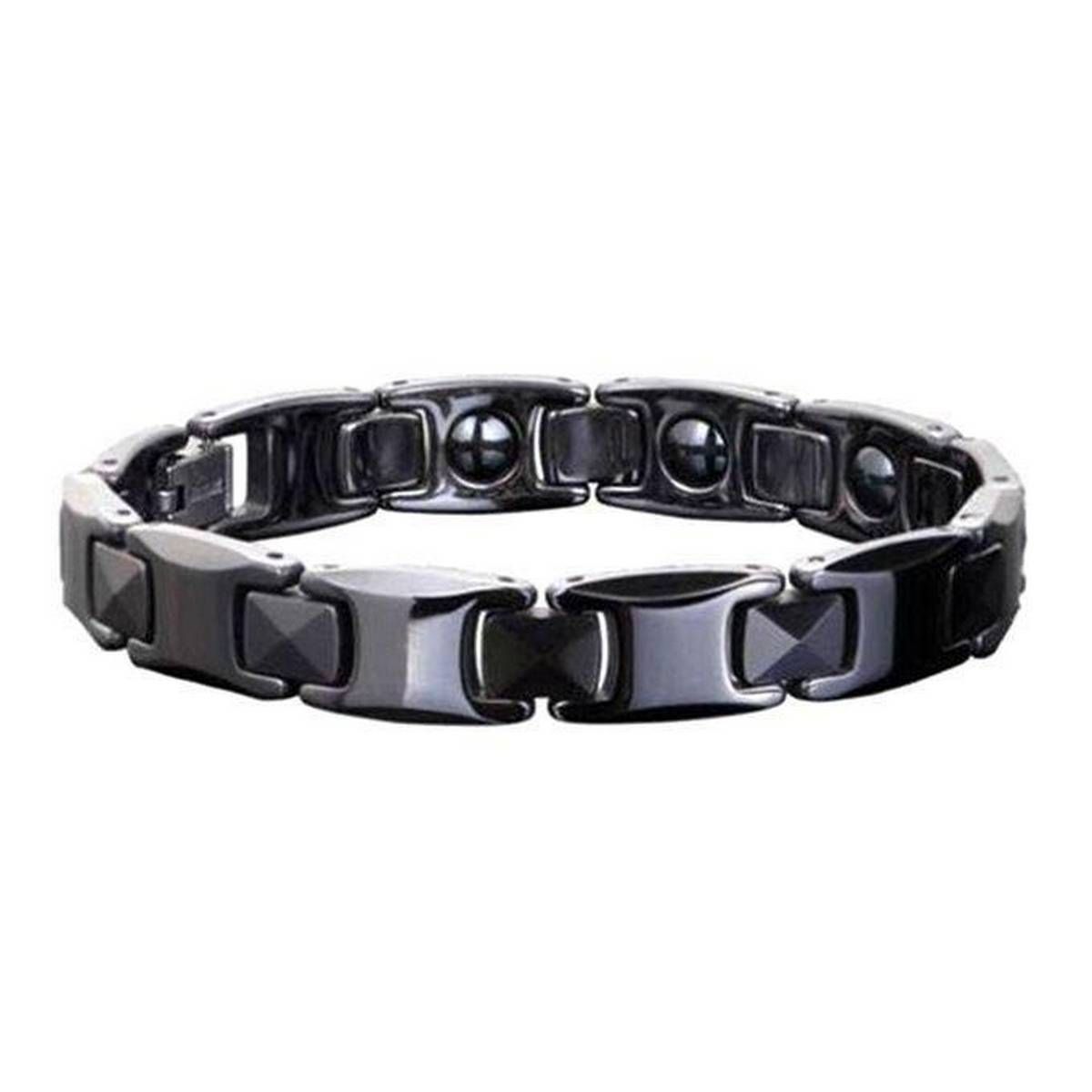 Black Bio Magnetic Health Bracelet