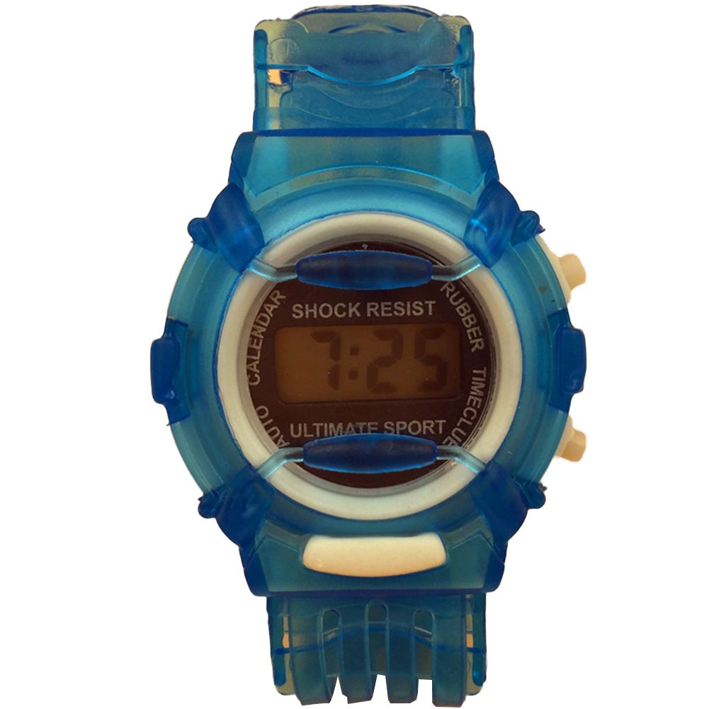 Cartoon Kids Digital Display Calendar Outdoor Sports Wrist Watch Birthday Gift