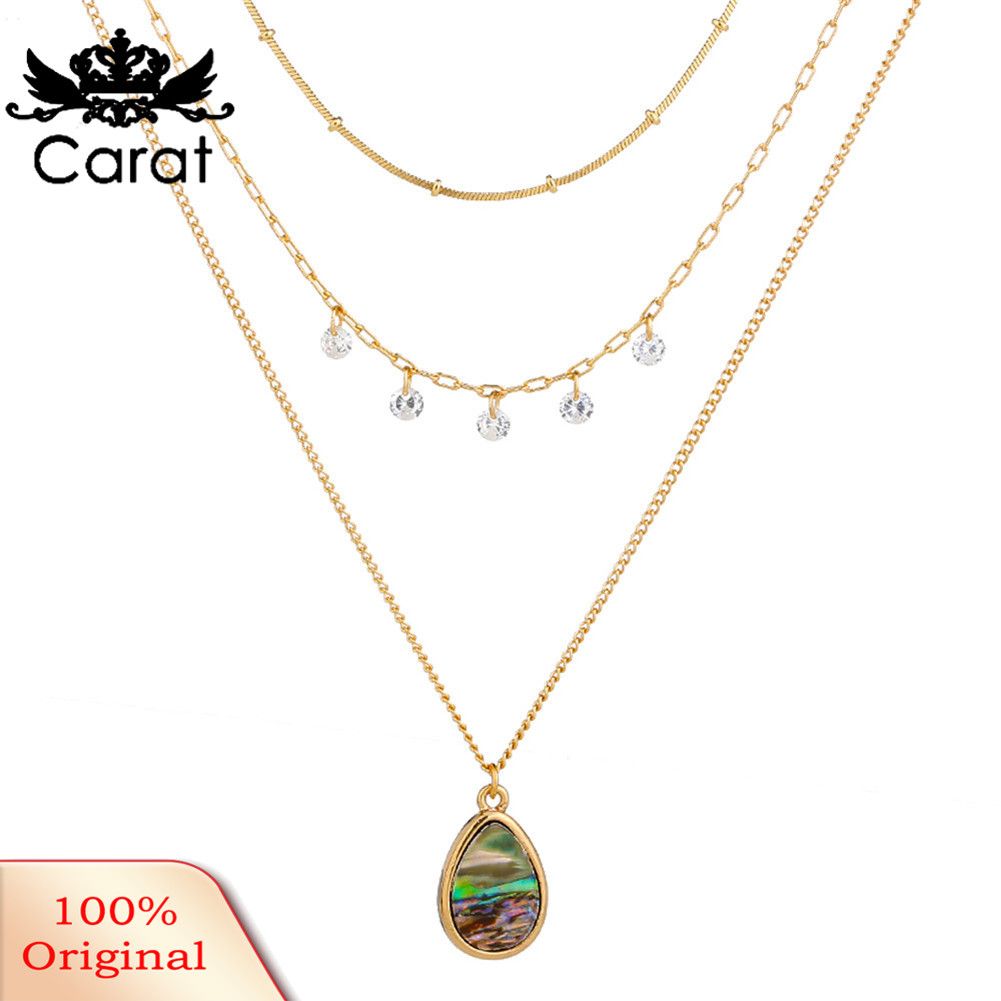 Women Multi-layer Bohemian Tassel Butterfly Necklace Clavicle Chain Jewelry Gift
