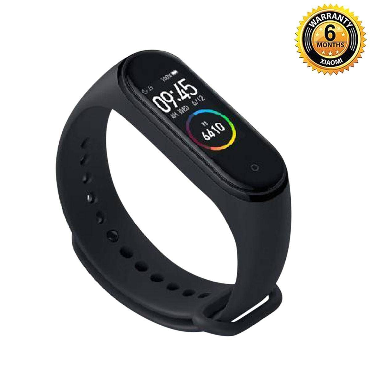 M4 Fitness Bracelet OLED Color Touch Screen Smart Wristband Global Version - Black