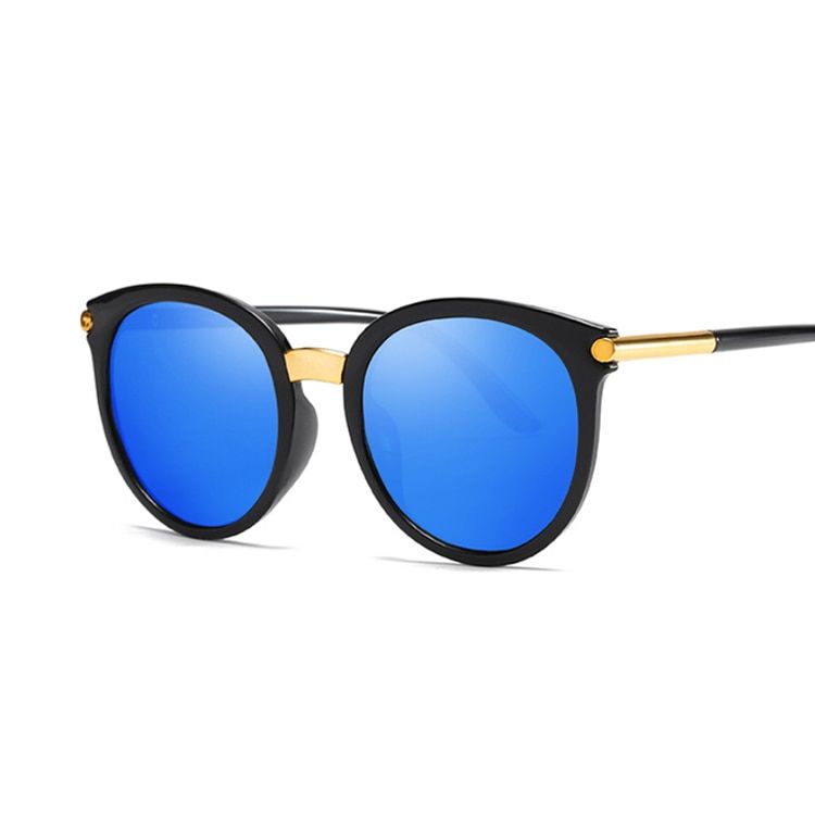 Sexy Cat Eye Sunglasses Women Brand Designer Mirror Sun Glasses Female Round Lens Shades for Ladies Eyewear UV400