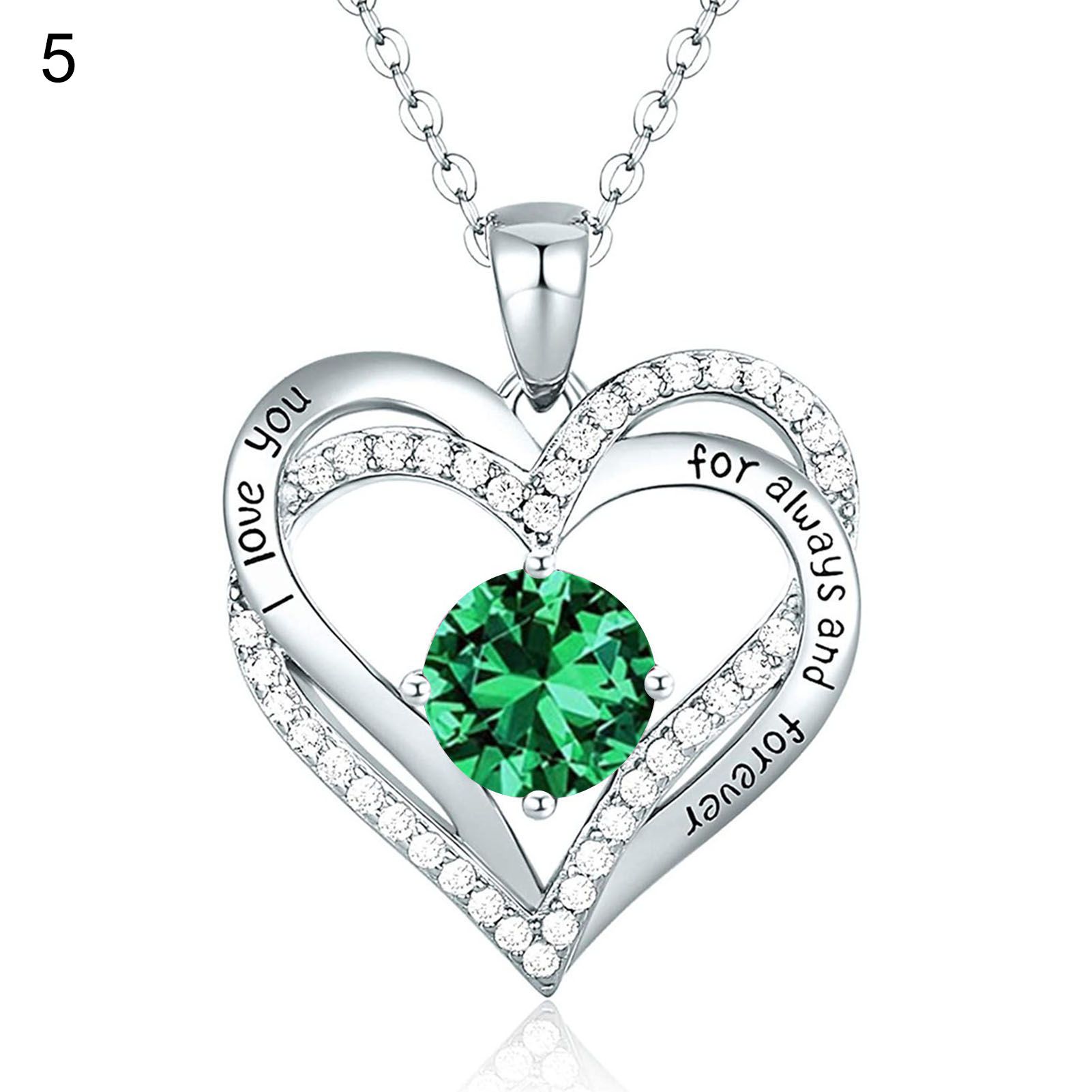 Party Neckle Elegant Heart to Heart Rhinestone Choker Neckle