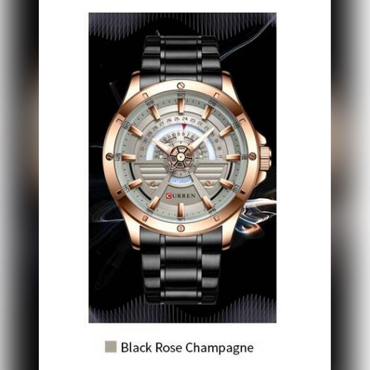 CURREN 8381 Watches for Men Casual Luminous hands Wristwatch with stainless steel Fashion Quartz Clock часы  мужские наручные【With Box】
