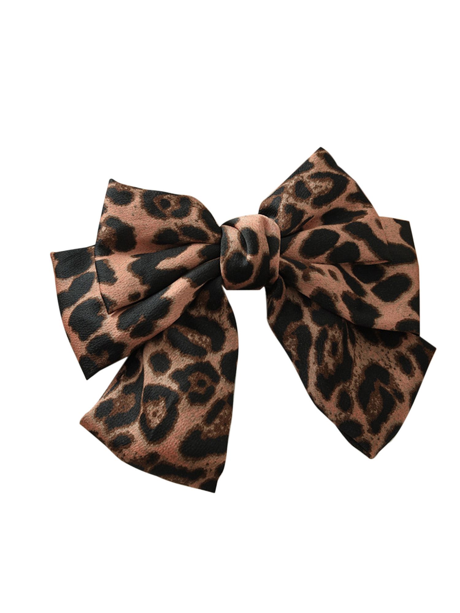 2020 Large Leopard Hair Bow Clips, New Boutique Bow Hair Clips Bowknot Hairpins for Girls Women Hair Acce