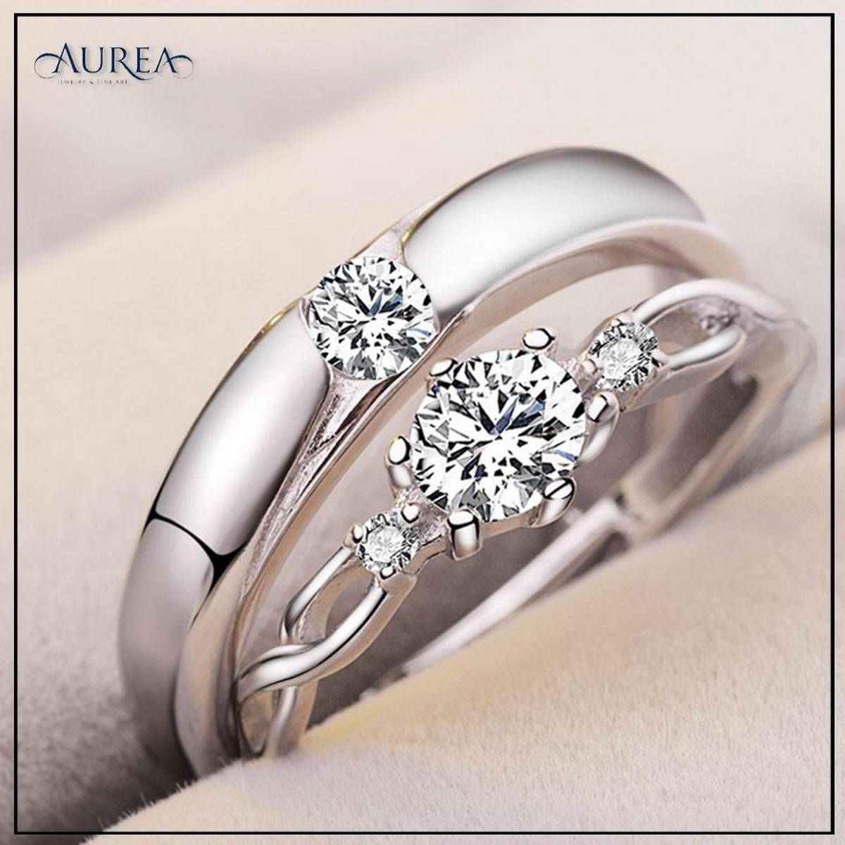 Exclusive CROWN Couple Ring