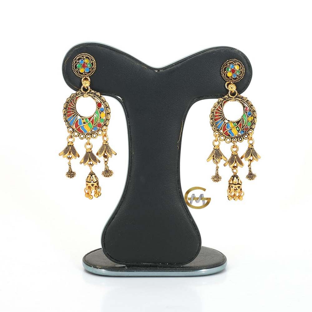 Gold plated Jhumka For Woman